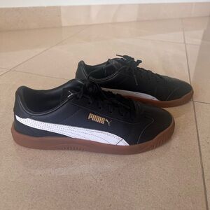 Puma black sneakers